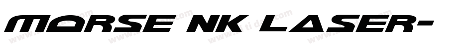Morse NK Laser字体转换